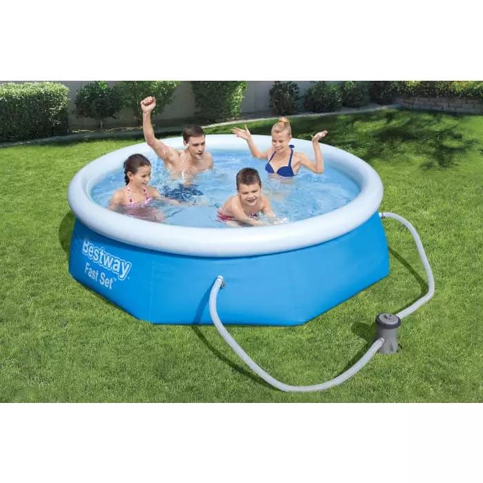 Бассейн Fast Set 244х66см, 2100л, фил.-насос 1249л/ч, Bestway, 57268 BW