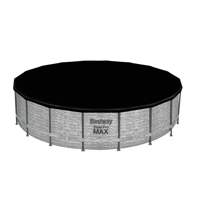 Каркасный бассейн Steel Pro MAX 549х122см, 23062л, фил.-насос 5678л/ч, лестница, тент, Bestway, 5618Y BW