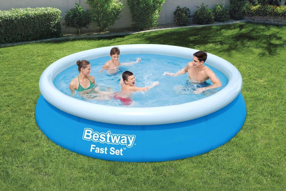 Бассейн Fast Set 366х76см, 5377л, фил.-насос 1249л/ч, Bestway, 57274 BW