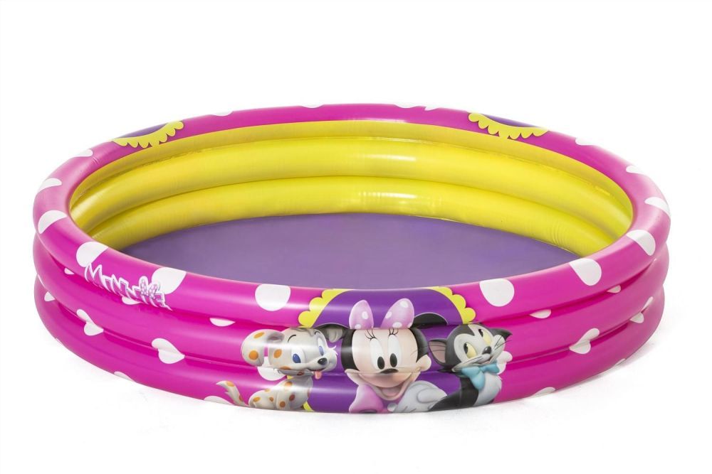 Детский надувной бассейн 122x25см "Minnie Mouse" 140л, от 2 лет