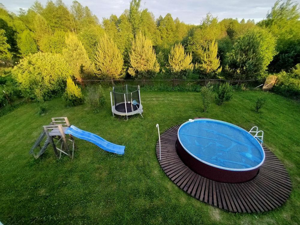 Круглый бассейн 305х125см "Платина (RAL 7024)" 8400л