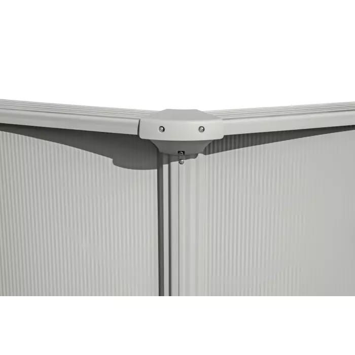 Стальной бассейн Hydrium 460х120см, 17430л, песч.фил.-нас. 5678л/ч, лестн., тент, подст., попл.-доз.