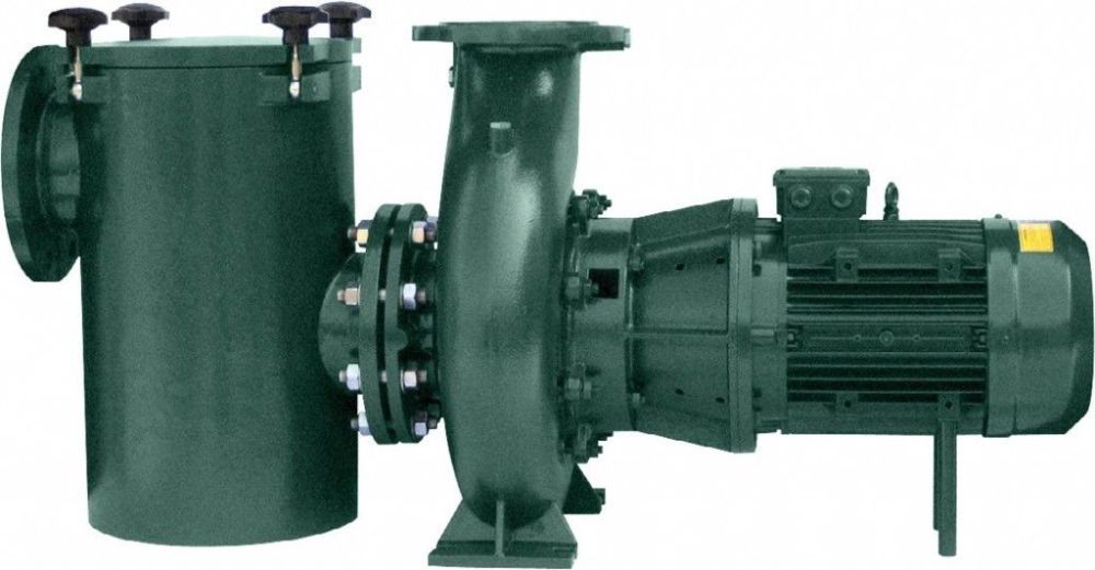 Насос "FDN-127 H" чугунный самовсас. с префильтром 55 м3/ч, H=10, 380 B, 3,0 кВт