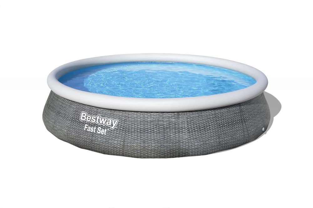 Бассейн Fast Set 396х84см, 7340л, фил.-насос 2006л/ч, Bestway, 57376 BW