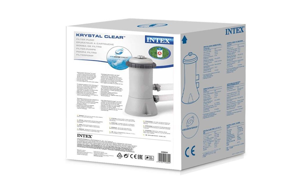 Каркасный прямоугольный бассейн 220х150х60см, 1662л, Intex, 28270