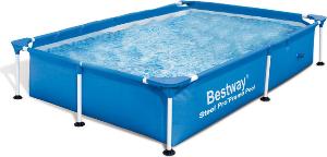 Каркасный прямоугольный бассейн 239х150х58 см, 1800 л, Bestway, 56041 BW