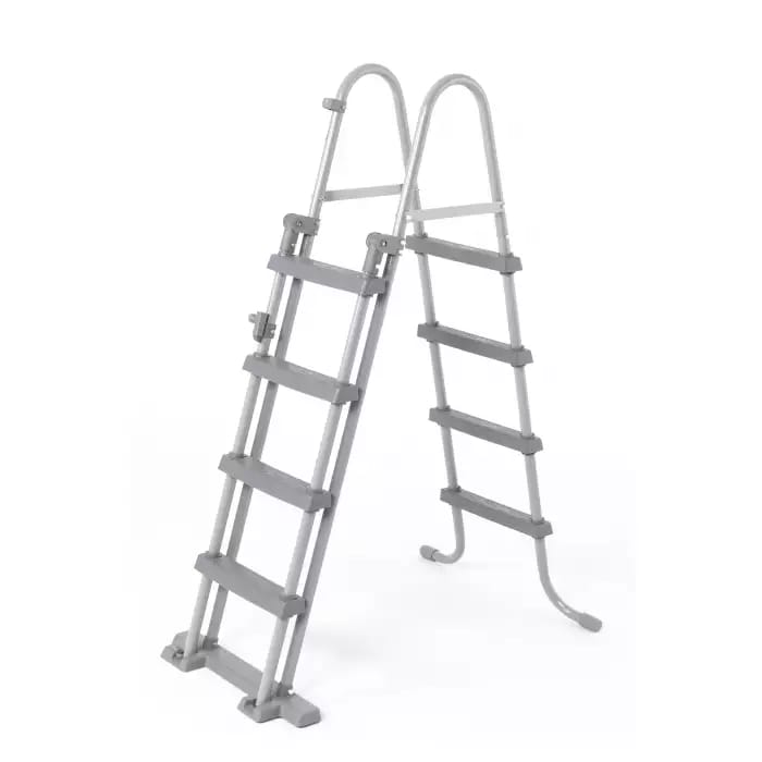 Каркасный бассейн Power Steel 488x122см "Камень" 19480л, фил.-нас. 5678л/ч, лестн., тент, попл.-доз., Bestway, 56966 BW