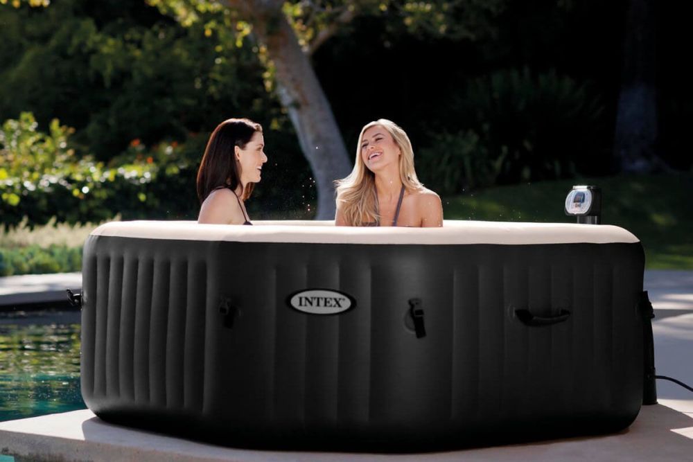 СПА-бассейн 150/201х71см "Jet and Bubble Deluxe" 795л, восьмигр., гидро-аэромассаж, хлорогенератор