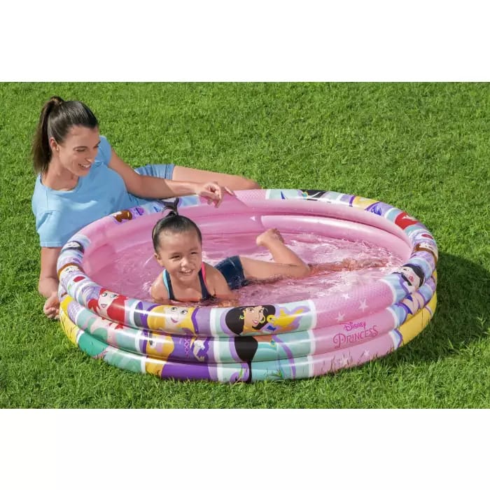 Детский надувной бассейн 122x25см "Disney Princess" 140л, от 2 лет