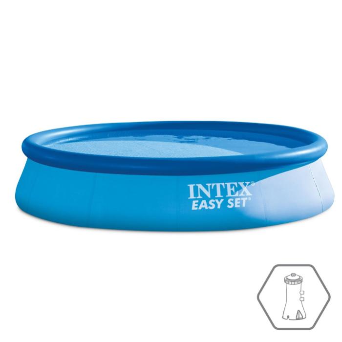 Бассейн Easy Set 396х84см, 7290л, фил.-насос 2006л/ч, Intex, 28142