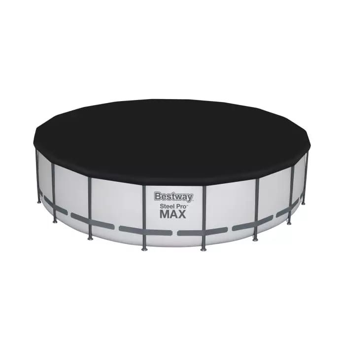 Каркасный бассейн Steel Pro Max 549х122см, 23062л, фил.-насос 5678л/ч, лестница, тент, Bestway, 56462 BW