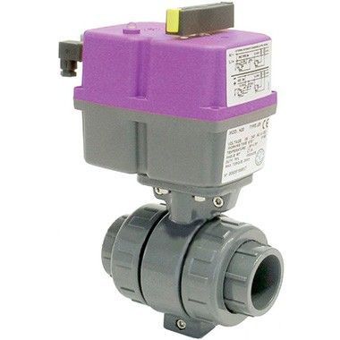 ШАРОВОЙ КРАН С ЭЛЕКТРОПРИВОДОМ Д.125 (Teflon-EPDM)